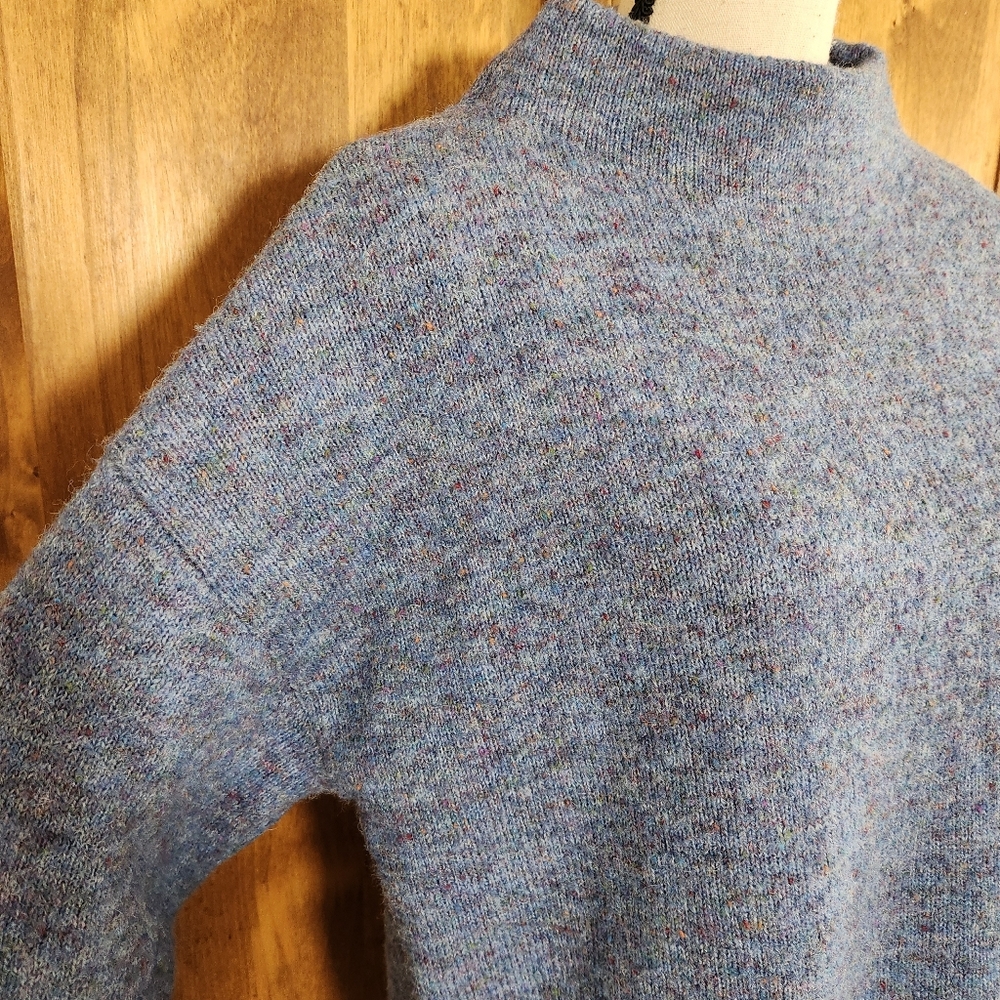 Well Worn Mock Neck Sweater | L View 2